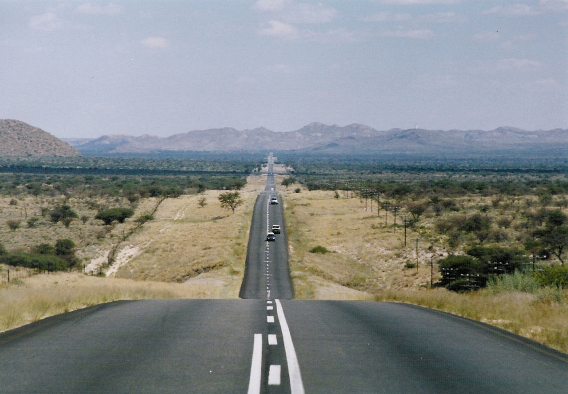Die B1 in Namibia
