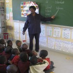 Unterricht in Namibia